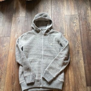 Bench mens hooded sweater coat